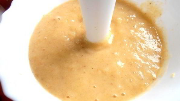 бананово-черничный смузи