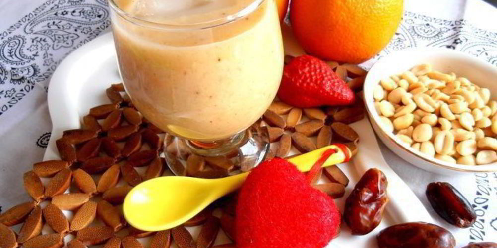 Рецепт бананового смузи с карамельным вкусом