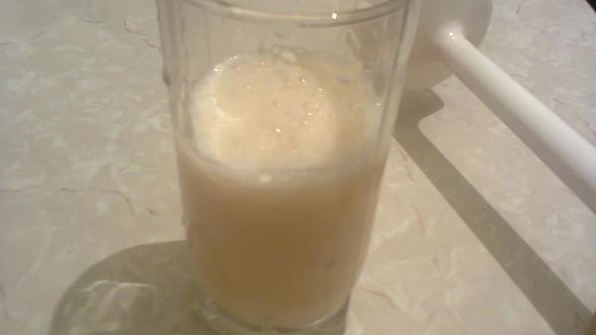 дынно-арбузный смузи столбики