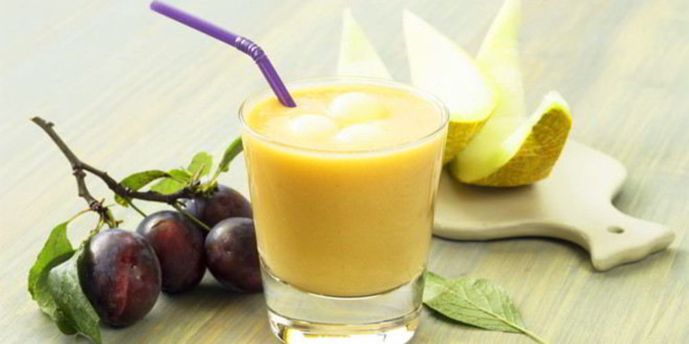 Рецепт смузей из дыни и сливы