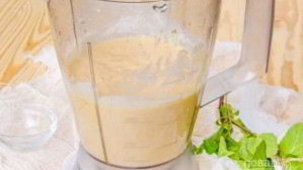 смузи с хурмой и бананом