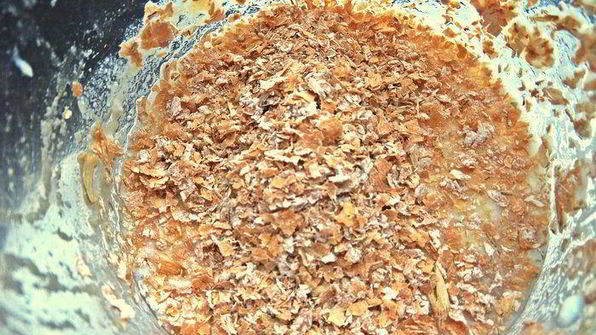 смузи с курагой, фасолью и отрубями