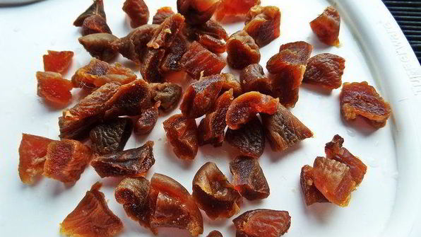 смузи с курагой, фасолью и отрубями