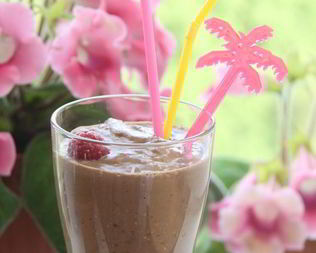 Смузи шоколадно-овсяный