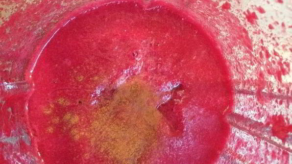 свекольный смузи с яблоком и лимоном