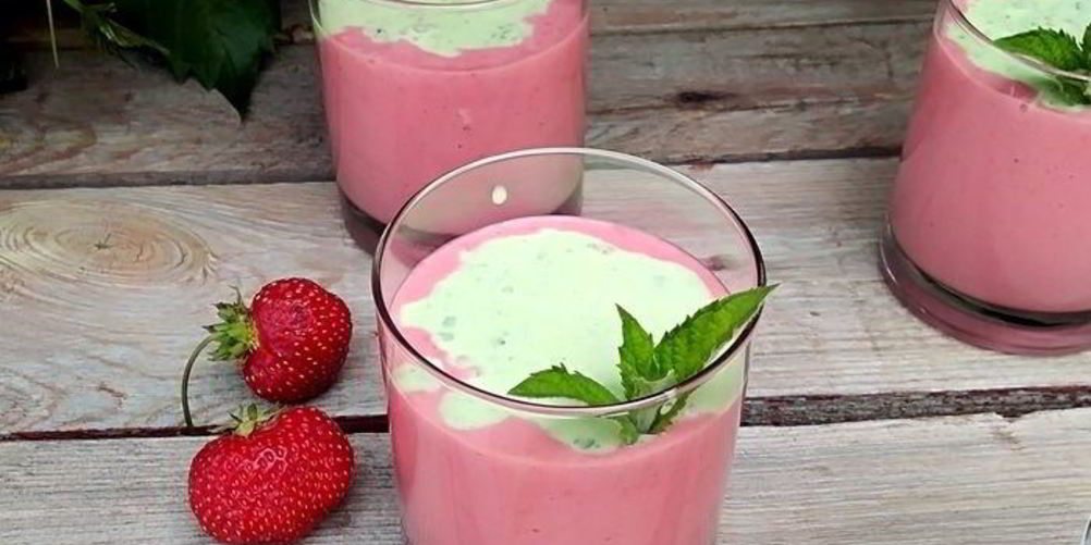 Рецепт ягодного коктейля яркое лето