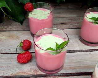 Ягодный коктейль Яркое лето