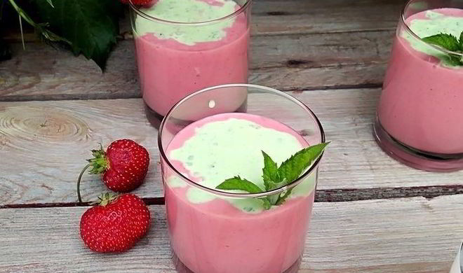 Ягодный коктейль Яркое лето