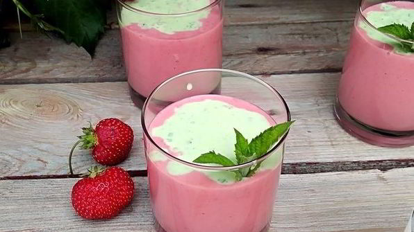 ягодный коктейль яркое лето