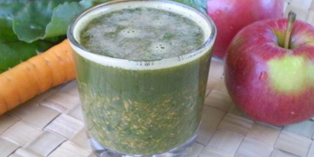 Рецепт зеленого коктейля с морковью