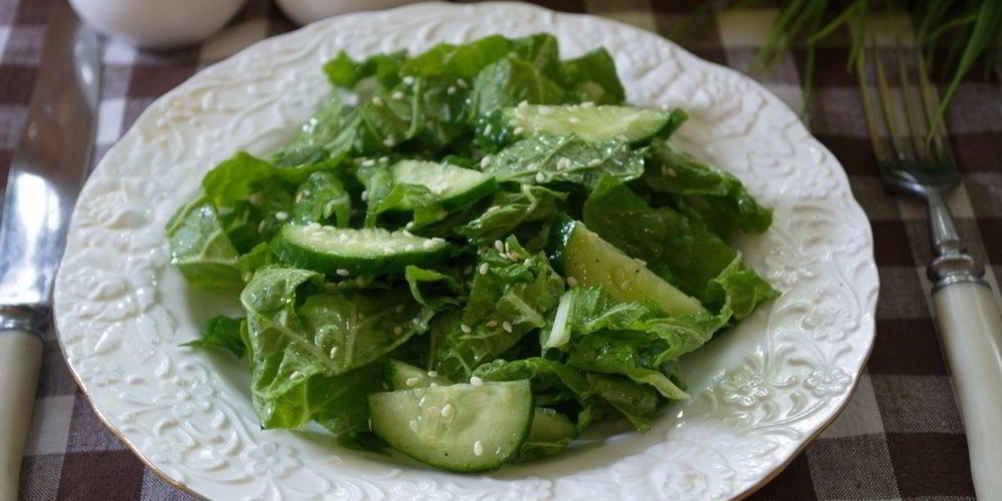 Рецепт диетического салата с пекинской капустой