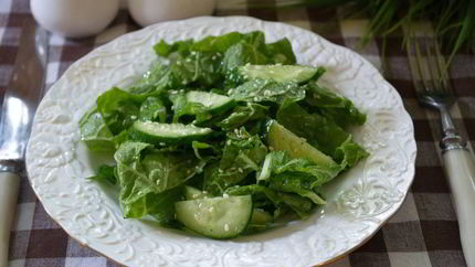 Диетический салат с пекинской капустой