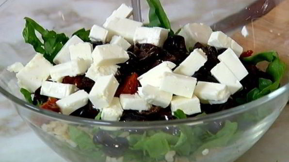 греческий рисовый салат