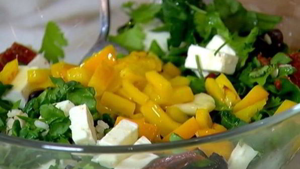 греческий рисовый салат