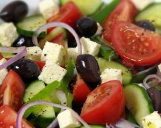 Греческий салат без перца