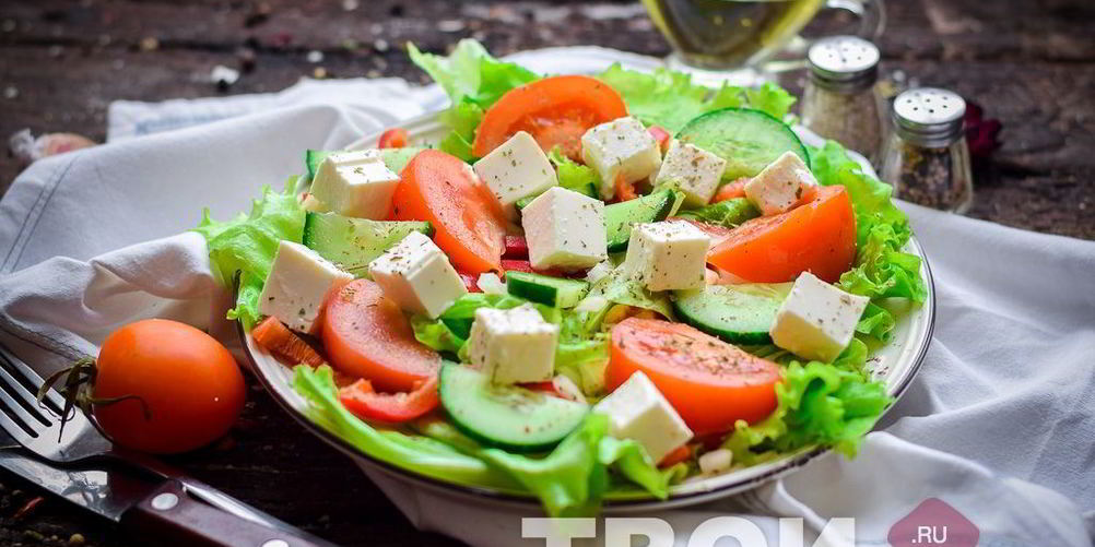 Рецепт греческого салата с фетаксой