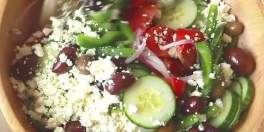 Рецепт настоящего греческого салата