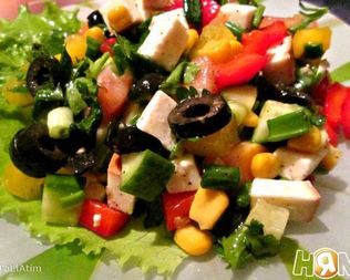 Овощной салат Не греческий