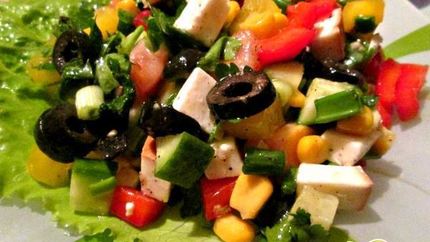 Овощной салат Не греческий