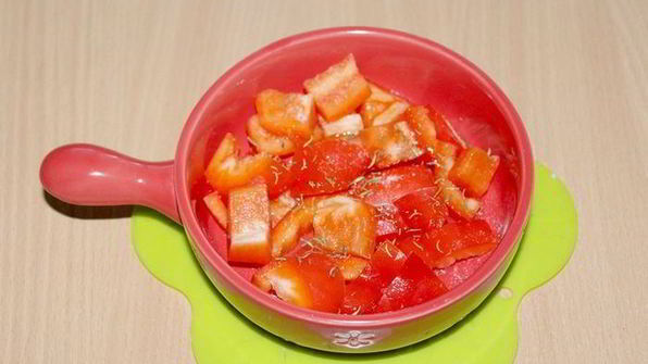 теплый гречневый салат