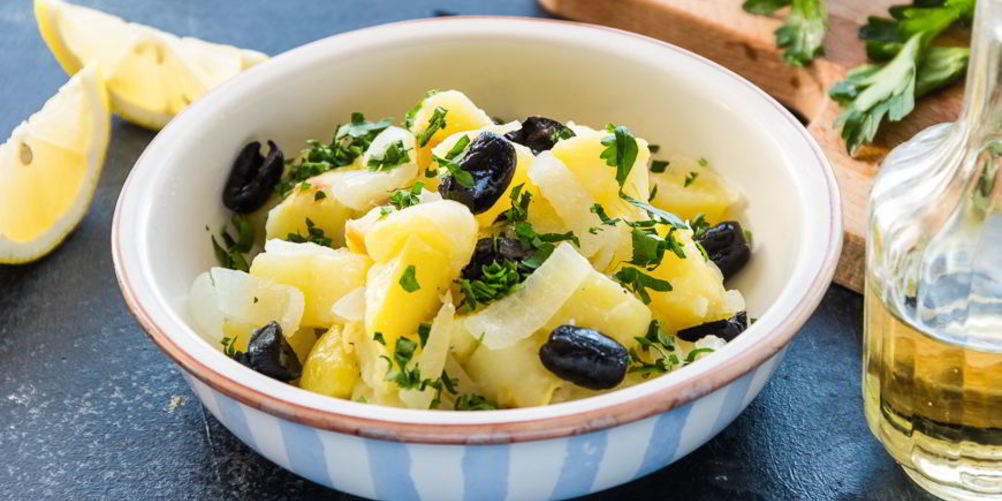 Рецепт картофельного салата по-критски