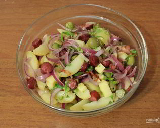 Картофельный салат по-немецки