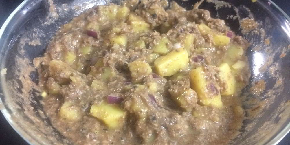 Рецепт картофельного салата с килькой