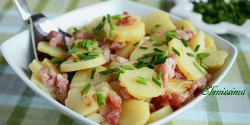 Рецепт немецкого картофельного салата