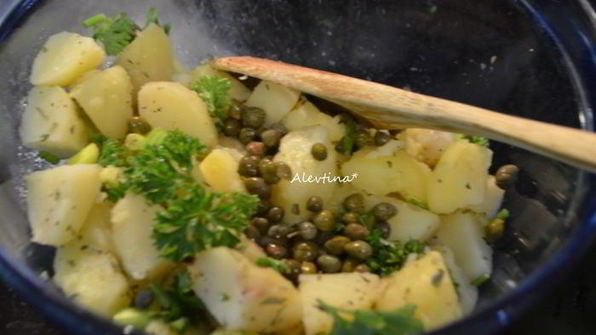 простой картофельный салат