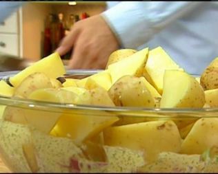 Салат из картофеля Мельбурн