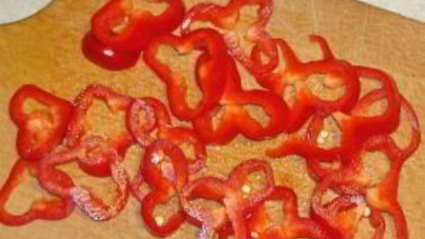 салат с картофелем фри