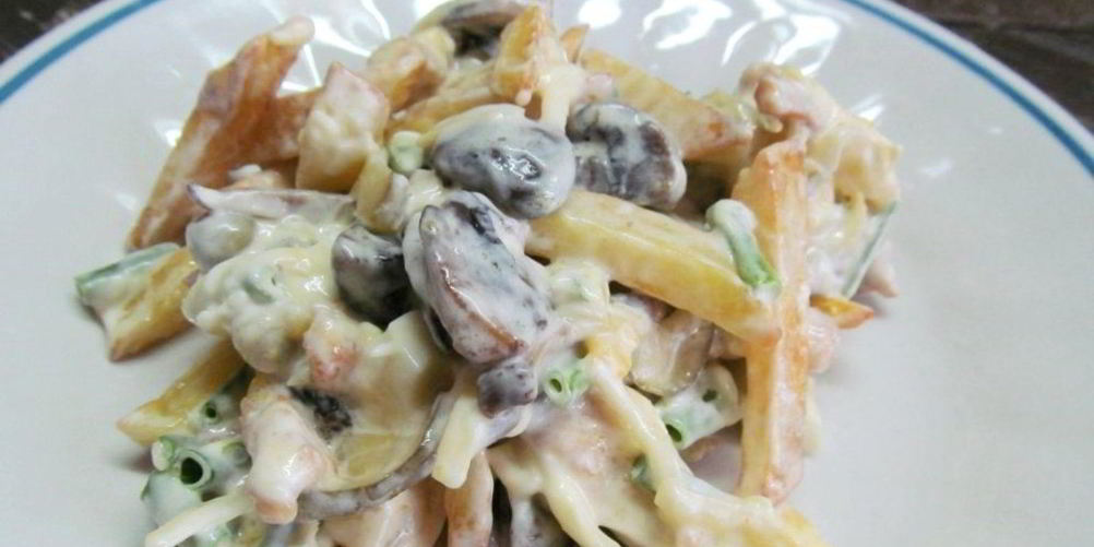 Рецепт салата с молодым картофелем и индейкой