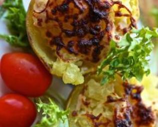 Запеченный картофельный салат