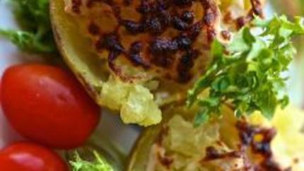 Запеченный картофельный салат