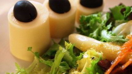 Легкий салат для худеющих Геометрия вкуса