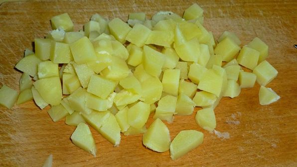 оливье классический с солеными огурцами