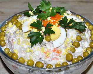 Оливье с индейкой — самый вкусный