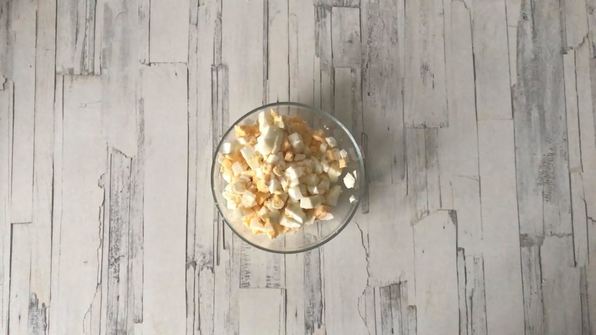 оливье с креветками