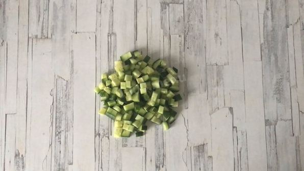 оливье с креветками