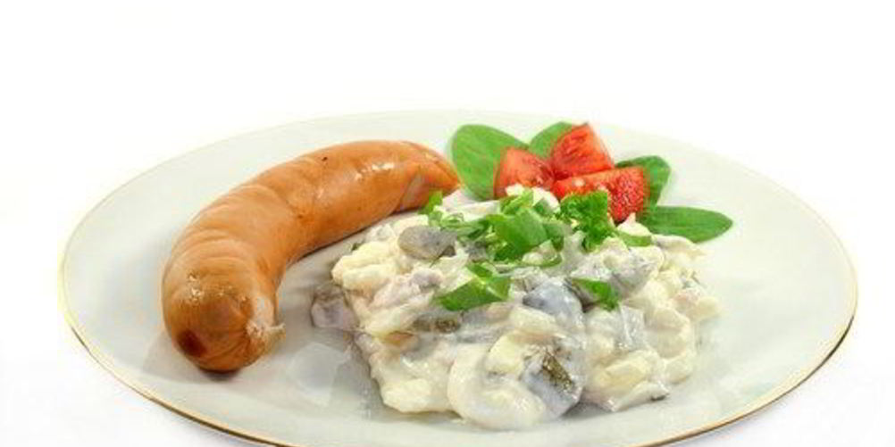 Рецепт оливье с маринованными грибами