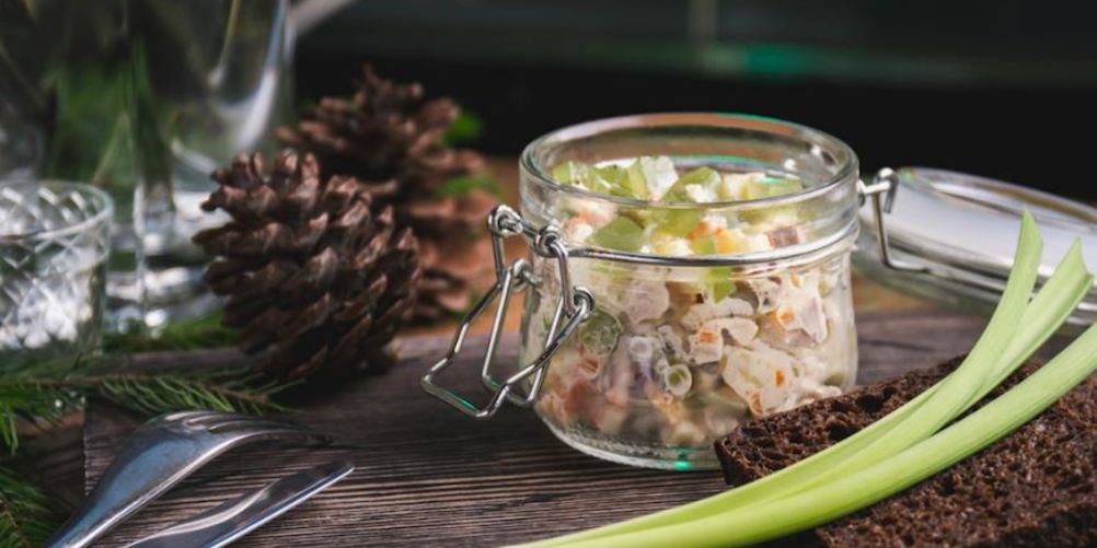 Рецепт оливье с ростбифом