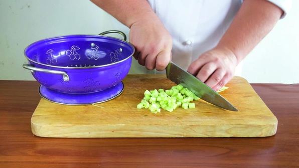 оливье с языком