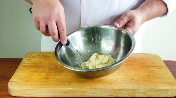 оливье с языком