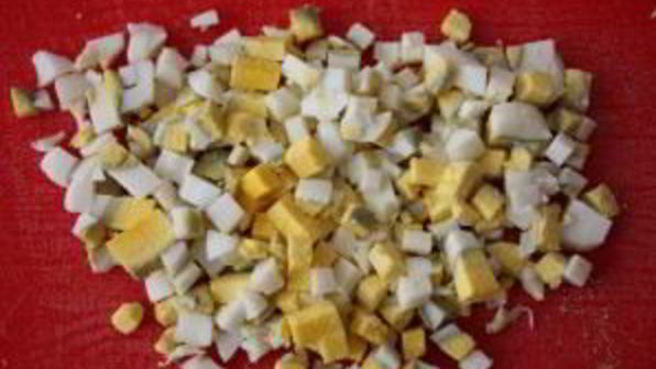 оливье со свининой