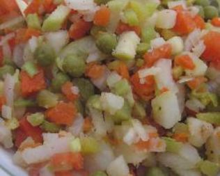 Салат Оливье по-польски