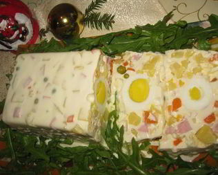 Салат-желе Оливье