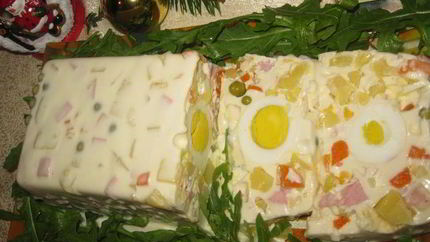 Салат-желе Оливье