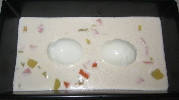 салат-желе оливье