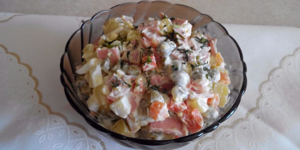 Рецепт советского оливье