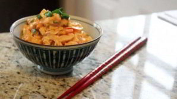 простой салат из крабовых палочек